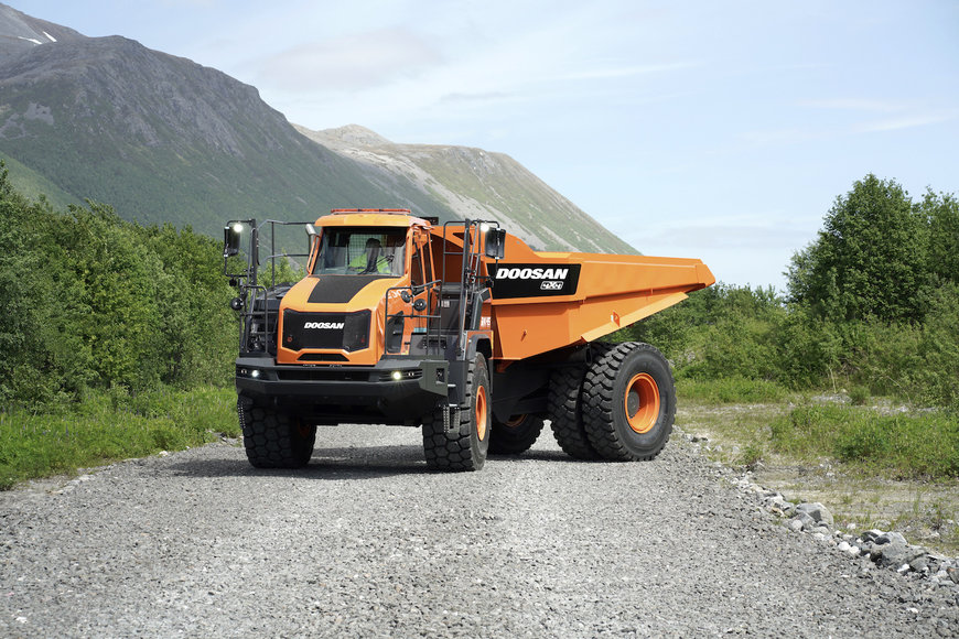 Doosan To Launch New 4x4 DA45-7 ADT at Bauma 2022